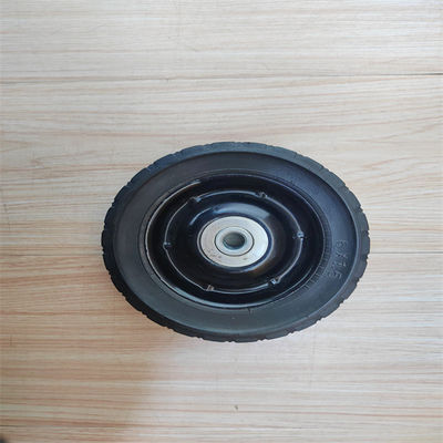 Bánh xe cao su cứng 6 inch bền Barrow Gas Lawn Mower Bánh xe cao su