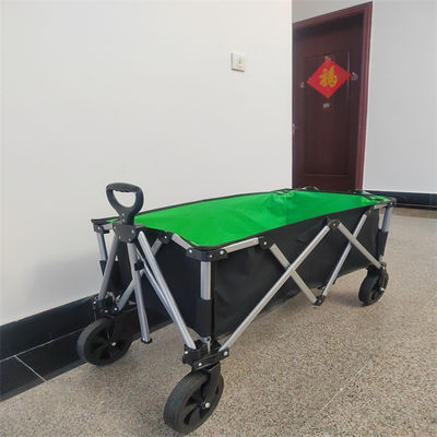 Xe đẩy có bánh xe 7 inch tùy chỉnh Giỏ cắm trại trong vườn Toa xe có thể gập lại