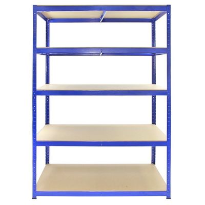 Giá đỡ lưu trữ Boltless bằng thép Hiển thị Thiết bị lưu trữ Giá đỡ kho thép 5 tầng