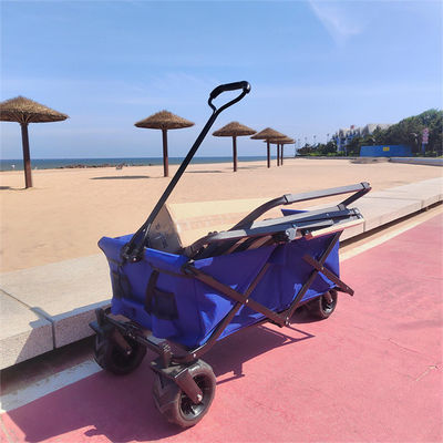 Bánh xe PU Tải trọng 70kg Toa xe có bánh xe có thể gập lại ngoài trời Toa xe cắm trại