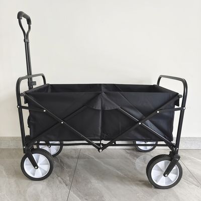 Tay cầm có thể điều chỉnh Giỏ cắm trại hạng nặng Tiện ích Lưu trữ có thể thu gọn Toa xe gấp