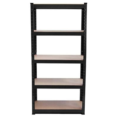 Giá đỡ Boltless hạng nặng 5 tầng Giá đỡ kim loại Boltless Đơn vị kệ kim loại trong nhà để xe