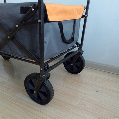Xe đẩy 4 bánh có thể gập lại Khung thép không gỉ Xe đẩy gấp ngoài trời