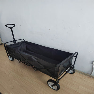 Xe đẩy đi biển có thể gập lại bằng nhựa PVC 600D Xe đẩy có thể gập lại trên mọi địa hình cho khu vườn cắm trại 107cm