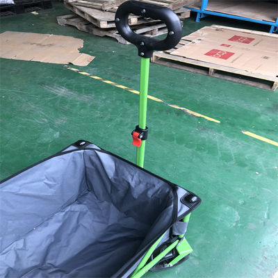 Xe khung thép có thể gập lại Xe đẩy 112cm Xe tiện ích ngoài trời có thể gập lại