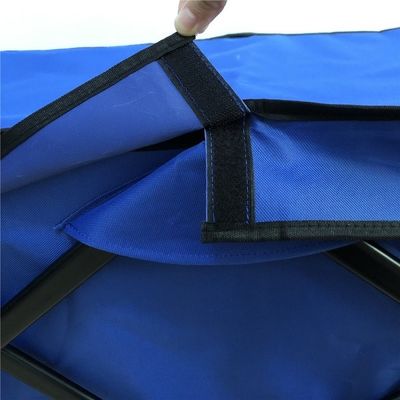 Xe đẩy có thể gập lại bằng bánh xe PVC Xe đẩy có thể gập lại nhẹ 600D với lớp cách nhiệt