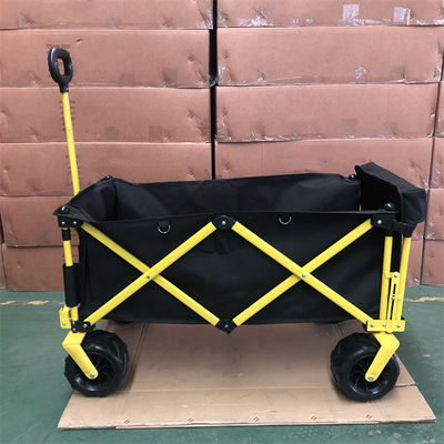 Lưu trữ dễ dàng Toa xe có thể gập lại Xe đẩy cắm trại có phần mở rộng ngoài trời