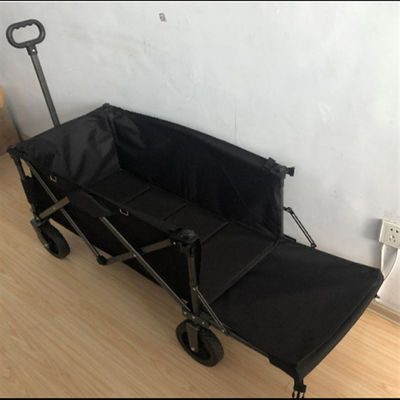 Xe đẩy có thể gập lại phổ biến Xe đẩy bãi biển có bánh xe PVC 128cm có phần mở rộng