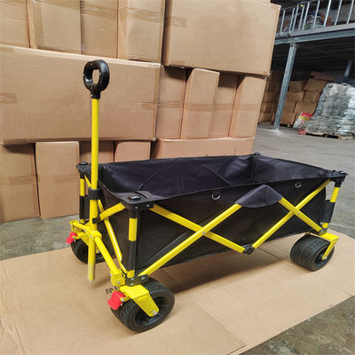 Xe đẩy bãi biển gấp đa năng Xe đẩy kéo gấp với bốn bánh 60KGS