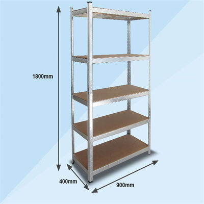 Giá đỡ lưu trữ Boltless mạ kẽm Công nghiệp Giá đỡ bằng thép nặng