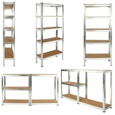 Kệ lưu trữ Boltless 1500mm Giá lưu trữ kim loại có thể điều chỉnh đa năng 5 lớp