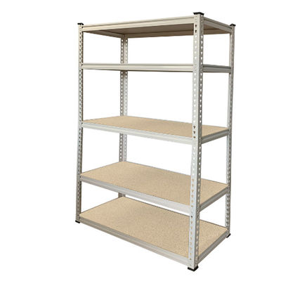700 * 300 * 1500 Giá đỡ kim loại nặng Giá đỡ có thể điều chỉnh Giá đỡ Boltless màu trắng công nghiệp