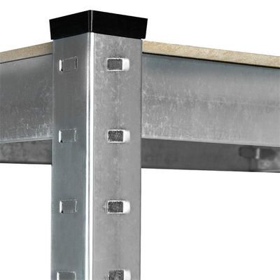 750mm Giá đỡ Boltless 5 lớp Giá đỡ kho lưu trữ Kệ lưu trữ kim loại công nghiệp