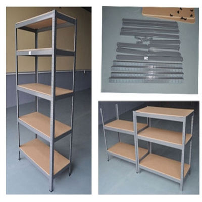 Giá lưu trữ Boltless 750 * 300 * 1500 Giá lưu trữ có thể điều chỉnh Kho 175kg