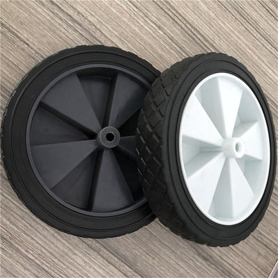 Bánh xe cao su cứng PVC 8 ​​inch Xe đẩy gấp 20 cm Bánh xe đẩy rắn