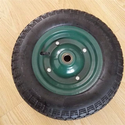 3.50-7 Bánh xe đẩy khí nén bền bỉ Bánh xe đẩy khí nén thay thế cao su