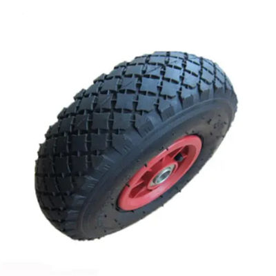 3.00-4 Bánh xe tải bao tải 10 inch Bánh xe đẩy tay Khí nén OEM 240mm