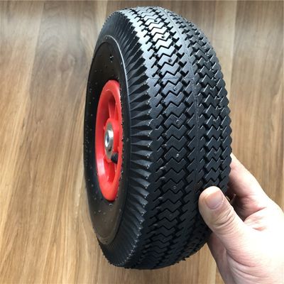 Vành nhựa bánh xe cao su đặc 350-4 10 inch