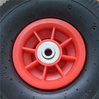 Vành nhựa bánh xe cao su đặc 350-4 10 inch