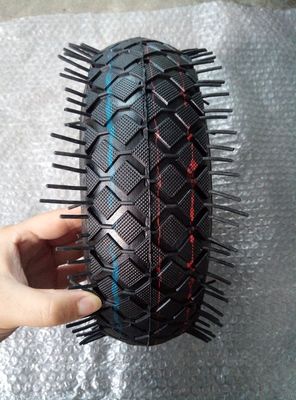 Bánh xe đẩy khí nén 10 inch 350 4 Bánh xe khí nén cao su 6PR cho sân vườn