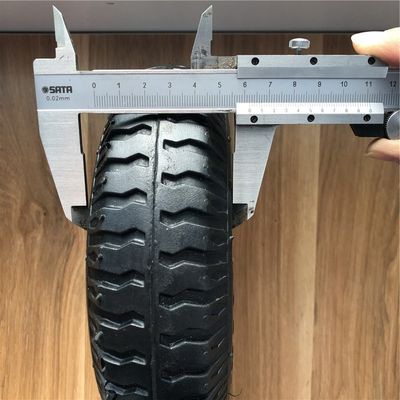 250-4 Bánh xe đẩy khí nén vành nhựa 21CM Bánh xe đẩy tay khí nén
