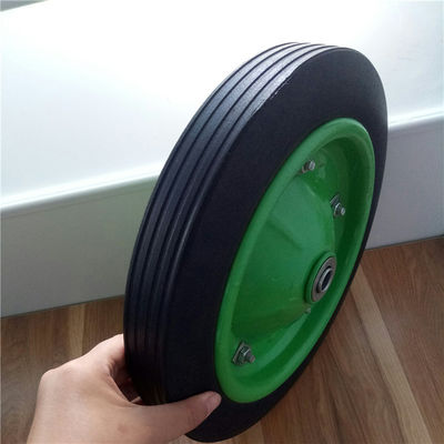Lốp cao su đặc 31cm 13 inch Vành đầy màu sắc Lốp xe cút kít cao su đặc cho xe tải tay