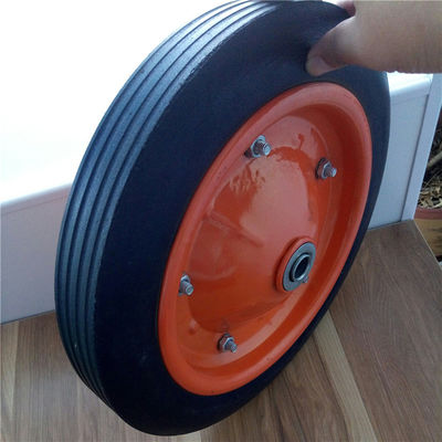 Lốp cao su đặc 31cm 13 inch Vành đầy màu sắc Lốp xe cút kít cao su đặc cho xe tải tay