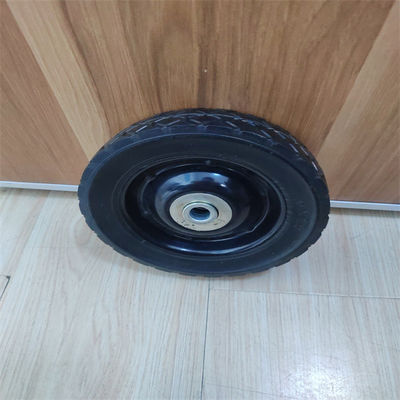 Bánh xe cao su cứng 6 inch bền Barrow Gas Lawn Mower Bánh xe cao su