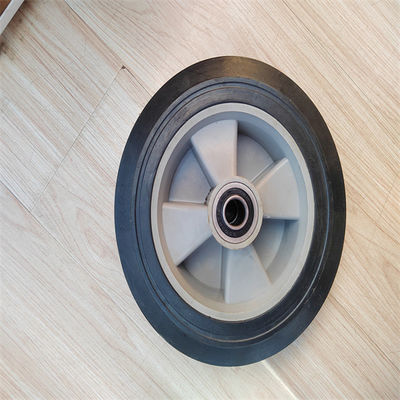 Bánh xe cao su đặc Wagon 8 inch Thay thế phẳng Lốp cao su đặc cho xe tải tay