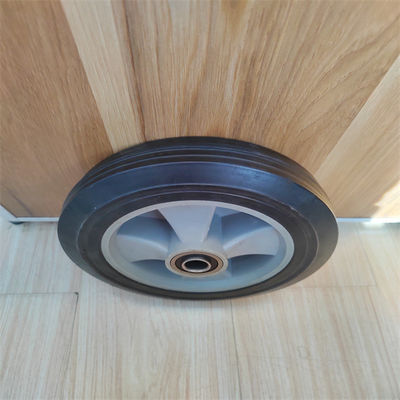 Bánh xe cao su đặc Wagon 8 inch Thay thế phẳng Lốp cao su đặc cho xe tải tay