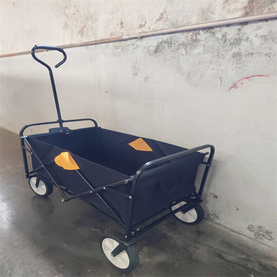 Xe đẩy bốn bánh có thể gập lại Công suất lớn Xe đẩy làm vườn có thể gập lại