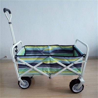 7 &quot;Xe đẩy sân vườn có bánh xe PU Xe đẩy bãi biển rộng Xe đẩy 70kgs