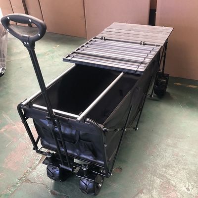 Toa xe có thể gập lại lớn Xe đẩy đi biển Tất cả các toa xe hạng nặng có thể gập lại trên địa hình