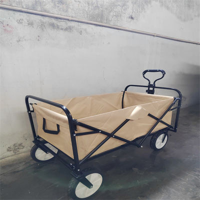 Vận chuyển xe đẩy có thể gập lại Xe đẩy bãi biển có thể gập lại với bốn bánh xe 103cm