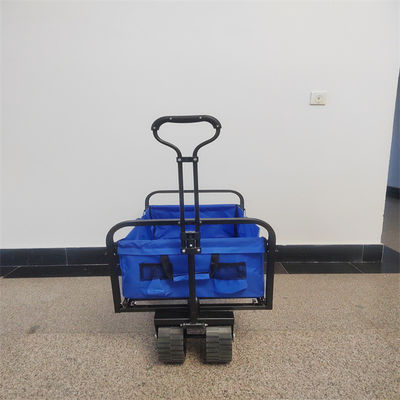Toa xe gấp màu xanh đa năng Fold Up Beach Wagon Tùy chỉnh logo