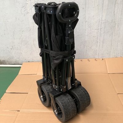 Công suất lớn Folding Beach Wagon Tiện ích Garden Xe kéo có thể thu gọn