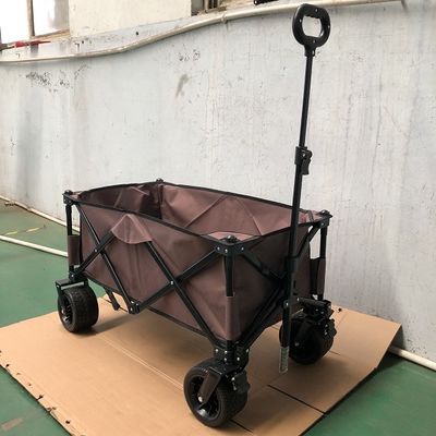 Công suất lớn Folding Beach Wagon Tiện ích Garden Xe kéo có thể thu gọn