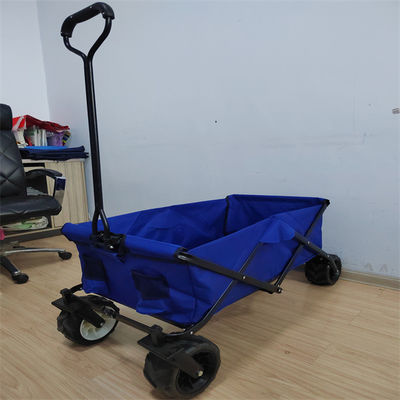 Xe đẩy trên bãi biển có thể tháo rời Tất cả các toa xe có thể gập lại trên địa hình với bánh xe Pu 7x4 ''