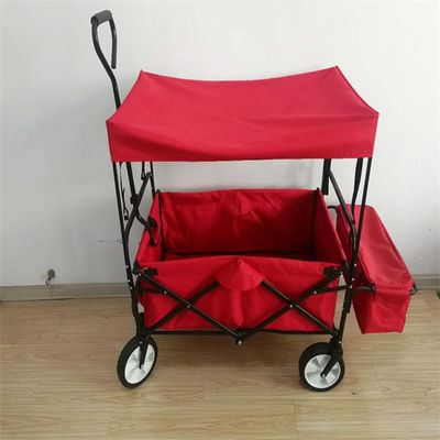OEM có thể gập lại Wagon Cart Bag Kids Beach Wagon With Canopy Removable