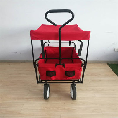 OEM có thể gập lại Wagon Cart Bag Kids Beach Wagon With Canopy Removable