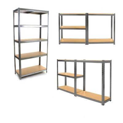 Giá lưu trữ Boltless hạng nặng Giá đỡ nhà để xe Boltless 180 * 120 * 40