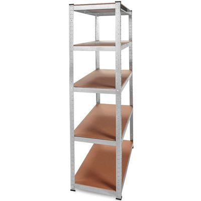 Giá đỡ lưu trữ Boltless 180x120x45cm Giá đỡ nhà để xe hạng nặng Đơn vị lưu trữ giá đỡ