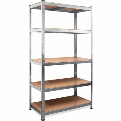 Giá đỡ lưu trữ Boltless 180x120x45cm Giá đỡ nhà để xe hạng nặng Đơn vị lưu trữ giá đỡ