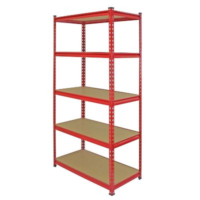 Kệ công nghiệp hạng nặng Kệ lưu trữ kim loại 5 tầng Nhà để xe