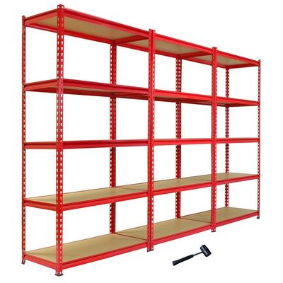Kệ công nghiệp hạng nặng Kệ lưu trữ kim loại 5 tầng Nhà để xe