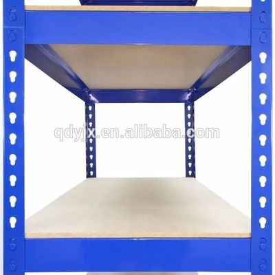 Boltless 5 Tầng Kệ Kim Loại Đơn Vị Lưu Trữ Gia Đình Màu Xanh
