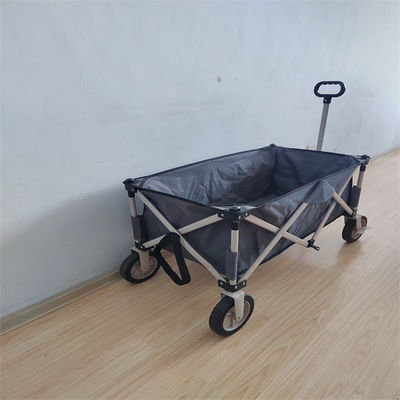 Tất cả các bánh xe địa hình Xe đẩy có thể gập lại Xe đẩy tiện ích bằng thép không gỉ Fold Up Beach Trolley