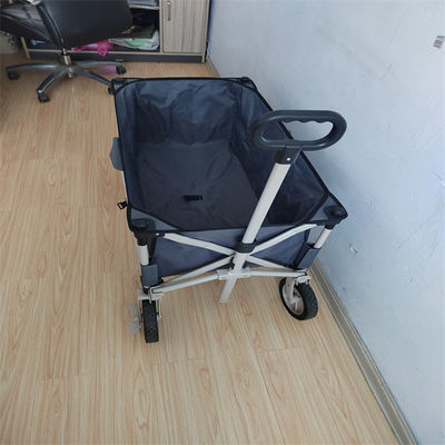 Tất cả các bánh xe địa hình Xe đẩy có thể gập lại Xe đẩy tiện ích bằng thép không gỉ Fold Up Beach Trolley