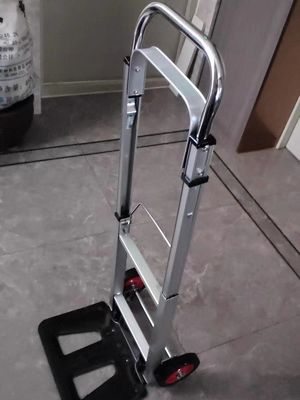 Xe đẩy tay gấp nhôm công nghiệp Xe tải nhẹ có thể gập lại