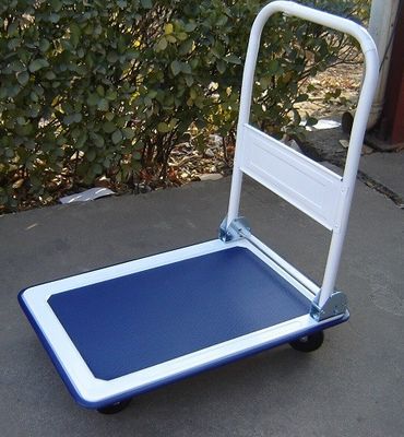 Xe đẩy gấp hạng nặng Xe đẩy phẳng 150kg Xe đẩy tay